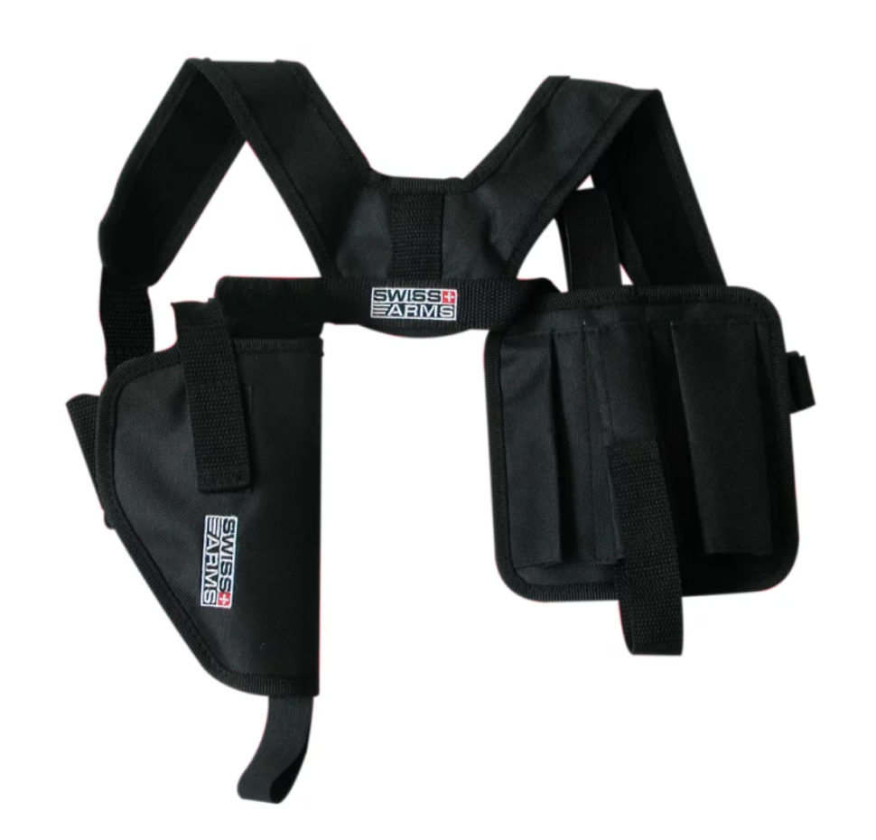 Swiss Arms horizontal shoulder holster.