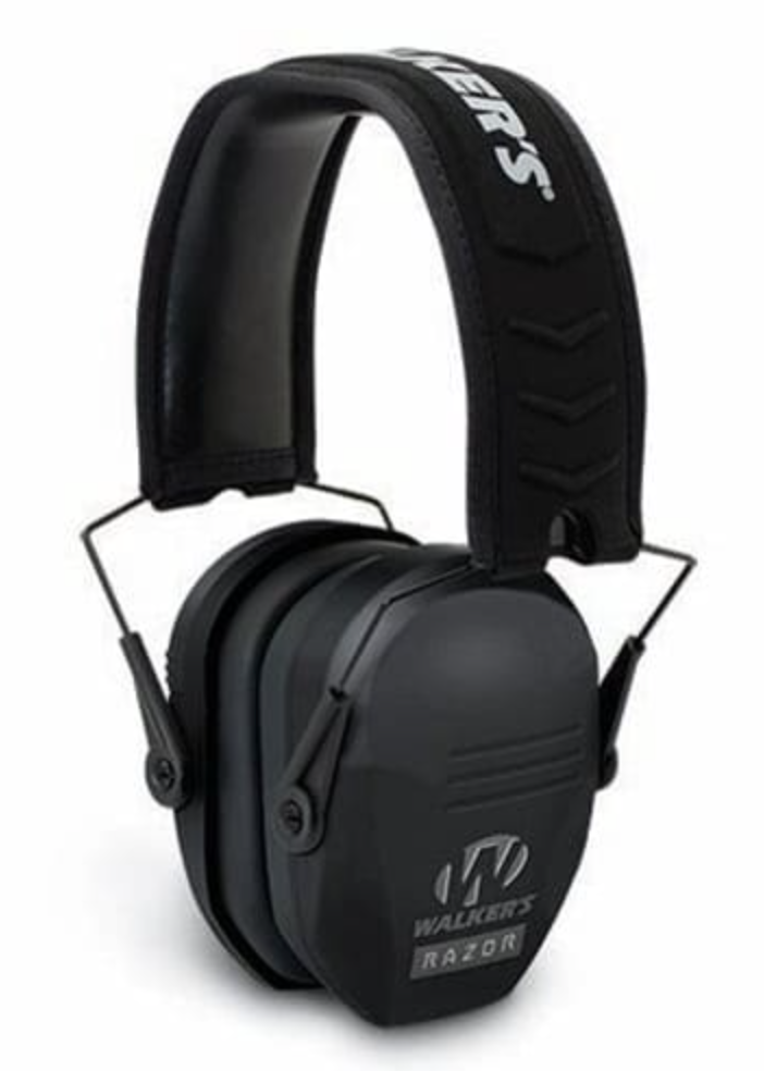 Walker's Razor Low Profile Passive Muff Black