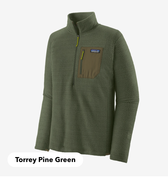 Patagonia Men's R1® Air Zip-Neck