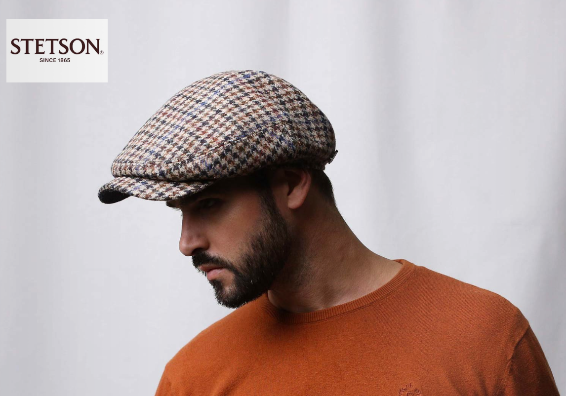 Stetson Driver Cap Harris Tweed