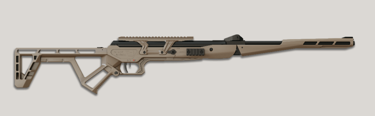 Black Bunker Airgun Coyote Tan Copy of Black Bunker BM8 Survival Air Rifle 4.5mm (.177)