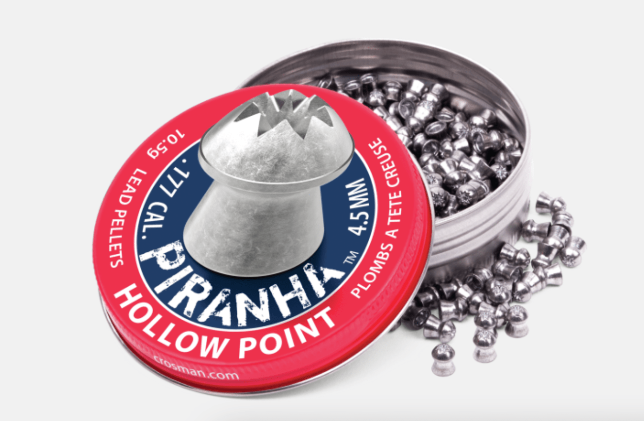 Crosman Pellets Crosman Piranha Hollow Point Pellet 5.5mm(.22)