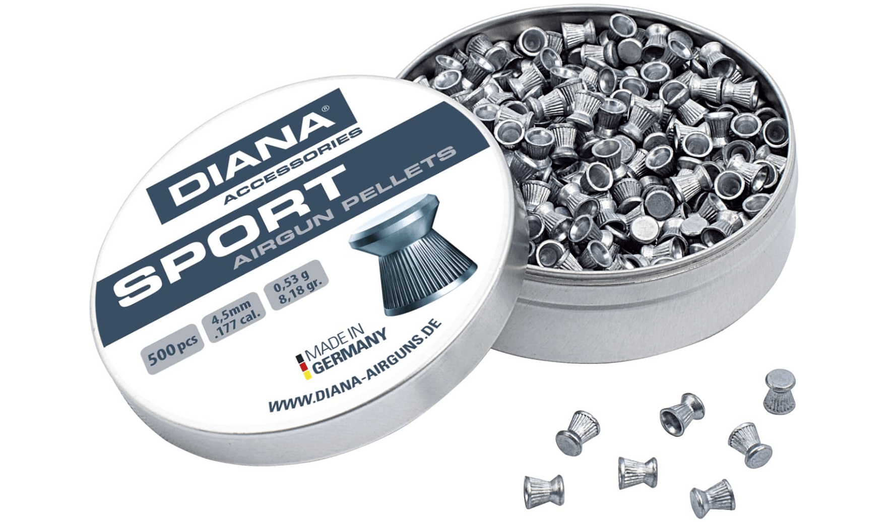 Diana Pellets 4.5 mm (.177cal) Diana Sport Pellets