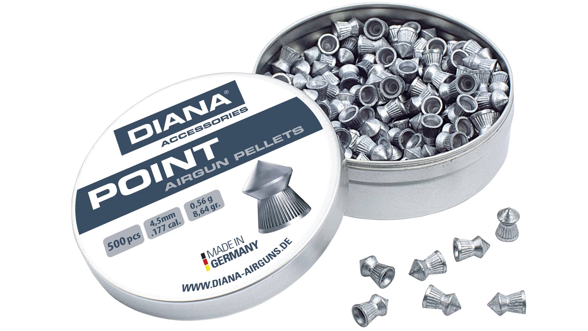 Diana Pellets 4.5mm (.177cal) Diana Point Pellets