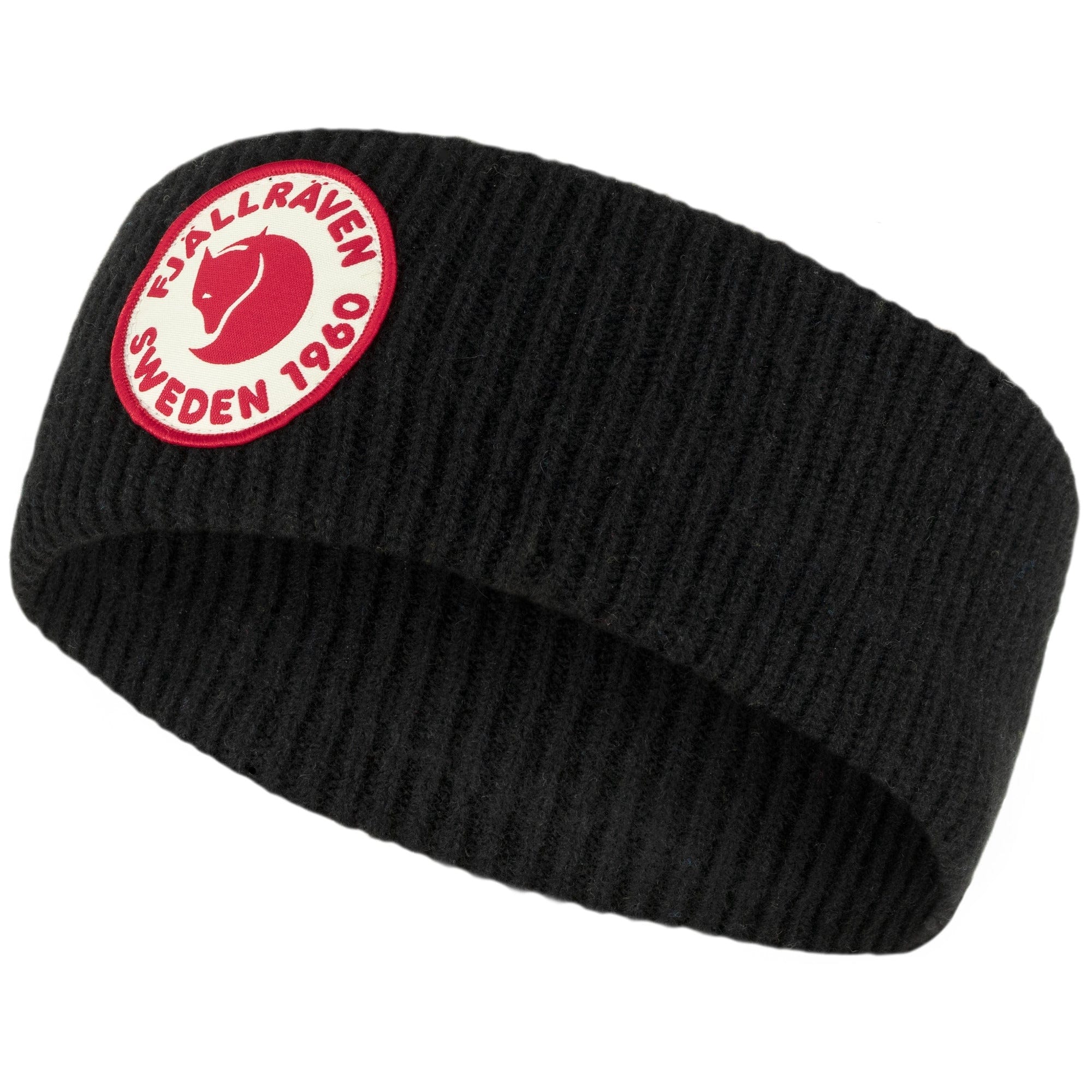 Fjällräven Headband Black 1960 LOGO HEADBAND