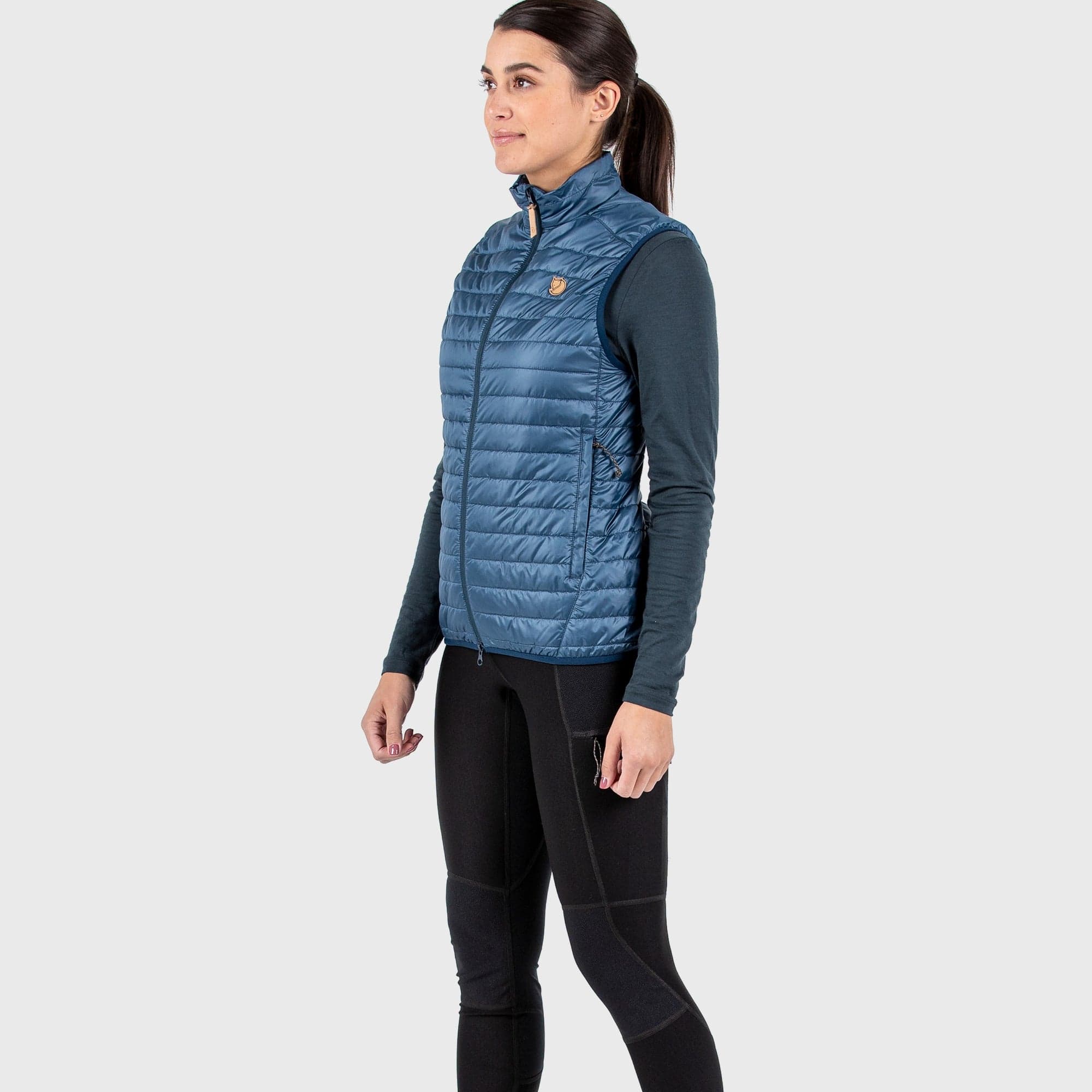 Fjällräven Vest M / Black Abisko Padded Vest W's