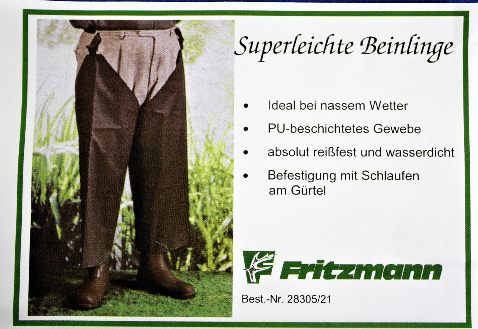 Fritzmann Gaiters Fritzmann Super Light Leg Warmers