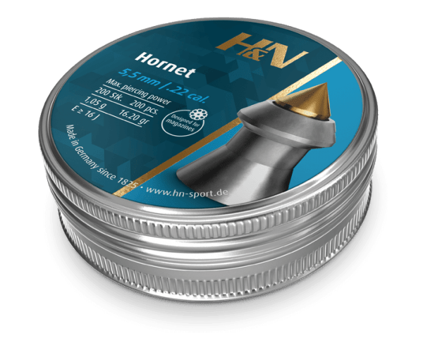 H&N Sport Pellets 5.5 mm (.22) H&N Hornet Pellets
