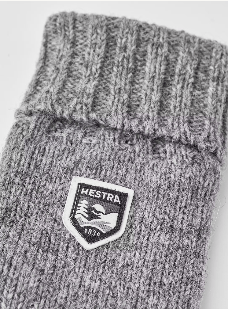 Hestra Gloves Basic Wool Glove Grey