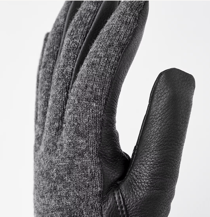 Hestra Gloves Deerskin Wool Tricot
