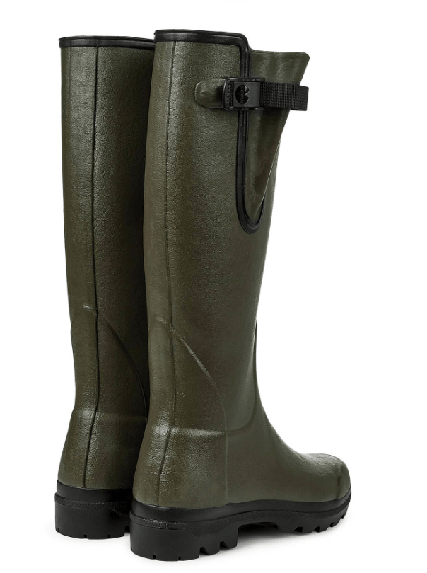 Le Chameau Rubber Boots 6.5 Uk / Vert Chameau Le Chamoue W'S VIERZON JERSEY LINED BOOT