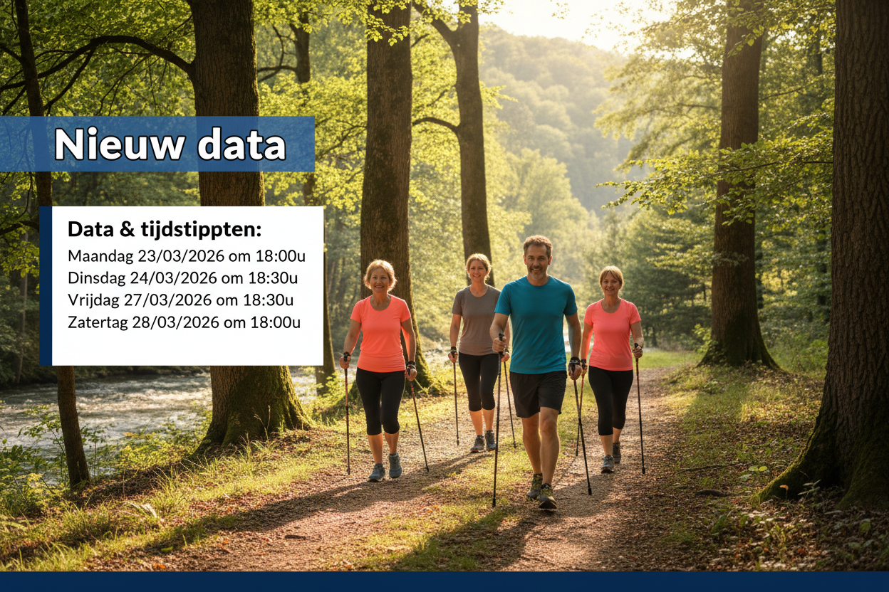 Nordic Walking met echte walkers