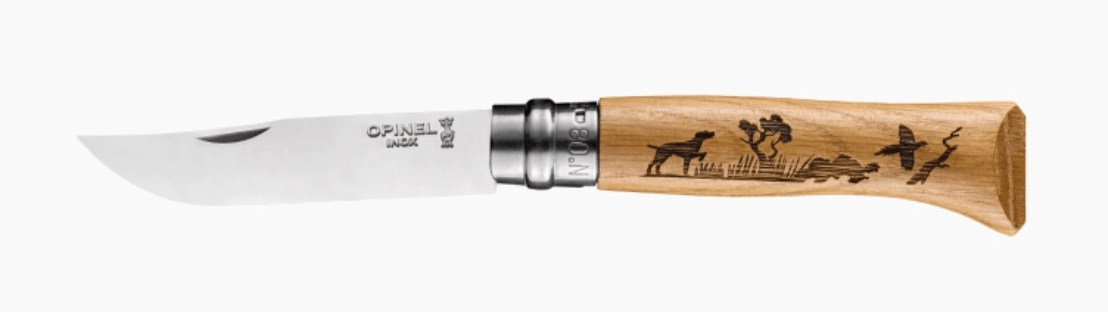 Opinel Knife N°08 Animalia Dog