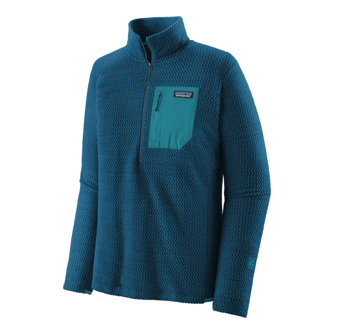 Patagonia Fleece S / Lagom Blue Patagonia Men's R1® Air Zip-Neck