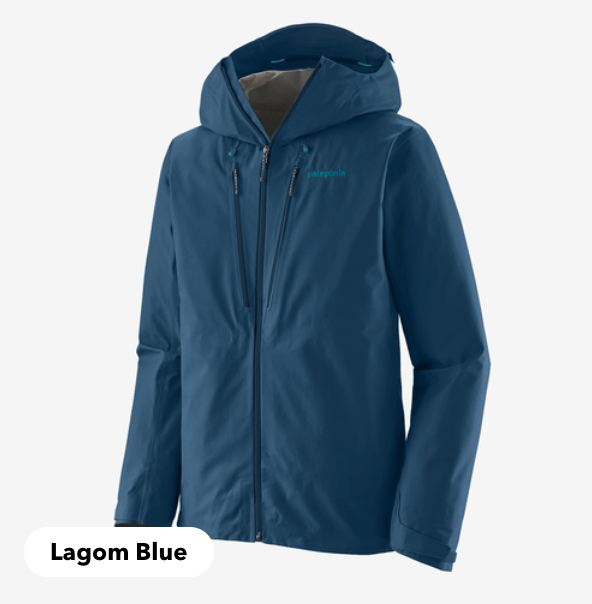 Patagonia Jacket L / Lagom Blue Men's Triolet Jacket RECCO