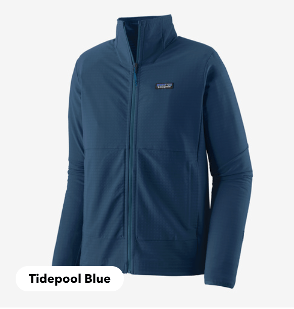 Patagonia Jacket L / Tidepool Blue Patagonia M's R1® TechFace Jacket
