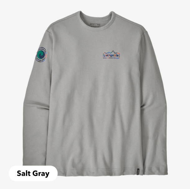 Patagonia Sweater S / Salt Grey Patagonia Men's Lightweight Unity Fitz Wildrise Crew