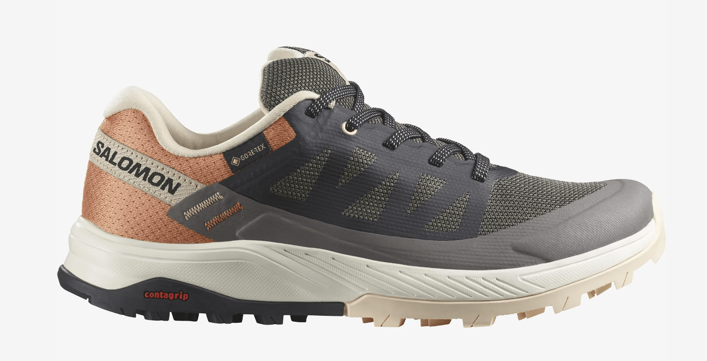outrise salomon walking shoes gore tex