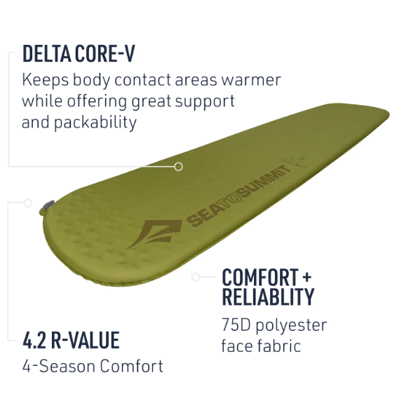 Seatosummit Sleeping Mat Seatosummit Camp Self-Inflating Sleeping Mat