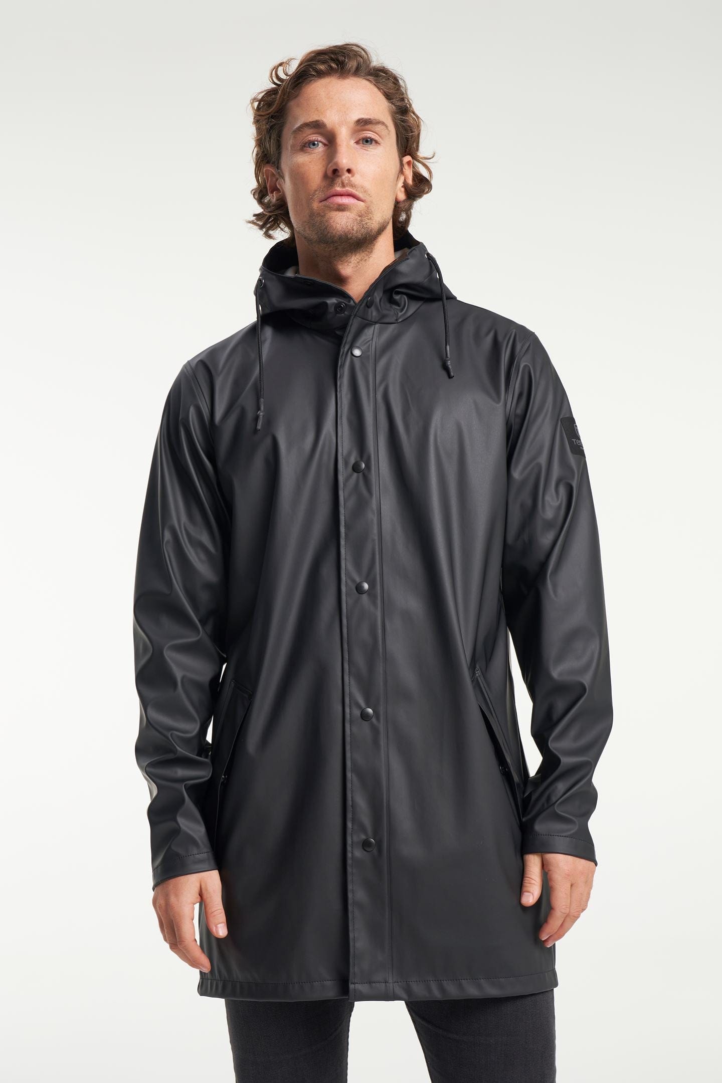 Tenson Rain Jacket M / Black Tenson Apelviken PU Coat M's