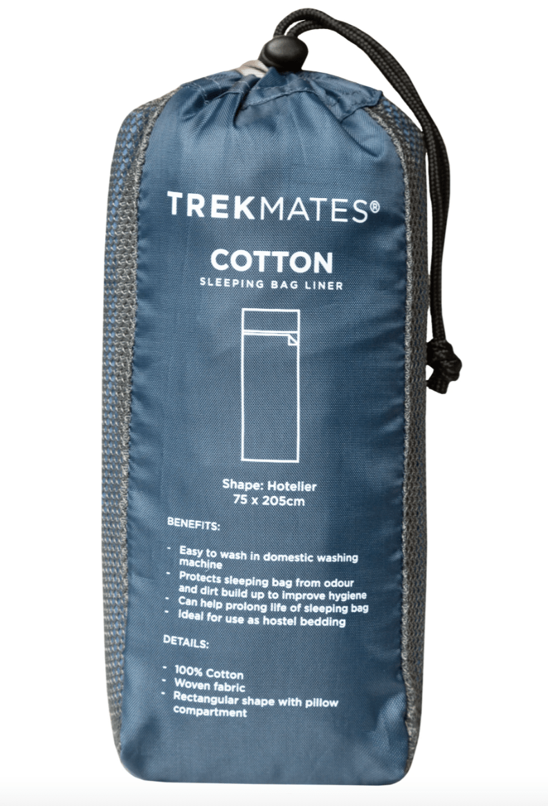Trekmates Sleeping Liner Trekmates Cotton Sleeping Bag Liner