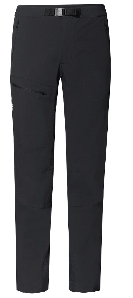 Vaude Trousers 52 EU / Black Vaude Badile II Softshell Pants  -Long M's