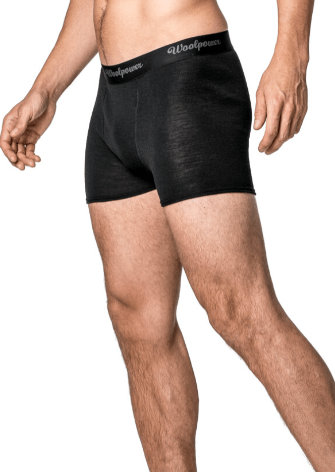 Woolpower Boxer Shorts L / Black Woolpower Boxer M's Base Layer