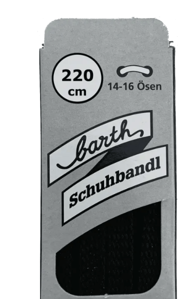 Barth Lace 220 cm / Black Barth Lace 220cm Bergsport