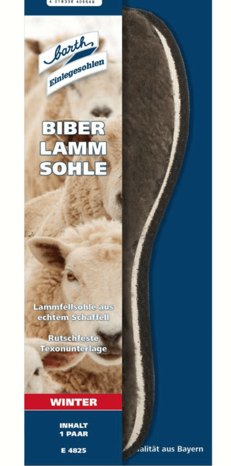 Barth Soles Barth Insole Biberlamm