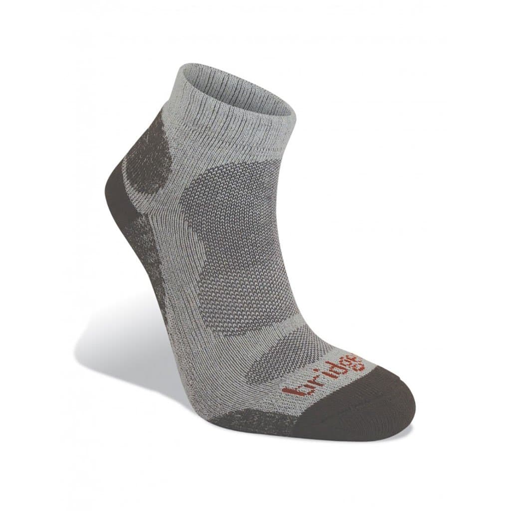 Bridgedale Socks L (EU 44-47) / Natural / Grey Bridgedale Bamboo LO M's