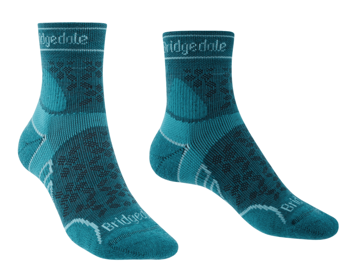 Bridgedale Socks M / Teal Bridgedale Trail run Ultra Light T2 Merino Sport W's