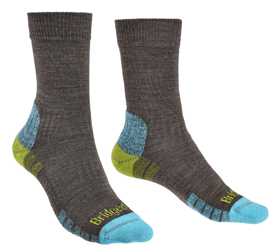 Bridgedale Socks S (35-37 EU) / Brown Lime Bridgedale Hike Lightweight Merino Endurance Socks W's