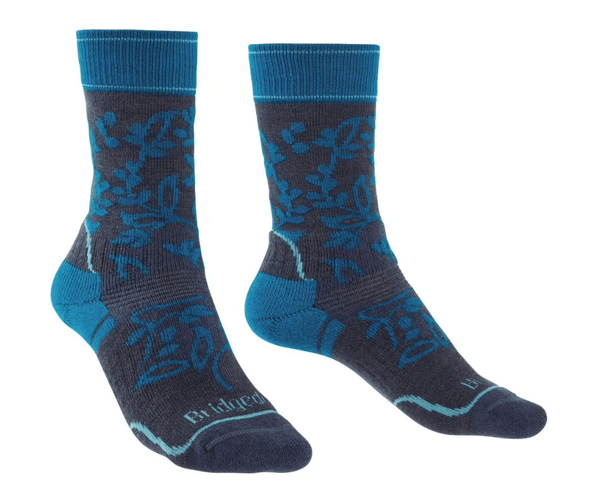 Bridgedale Socks S (35-37 EU) / NAVY/BLUE Bridgedale Hike Midweight Boot Socks W's