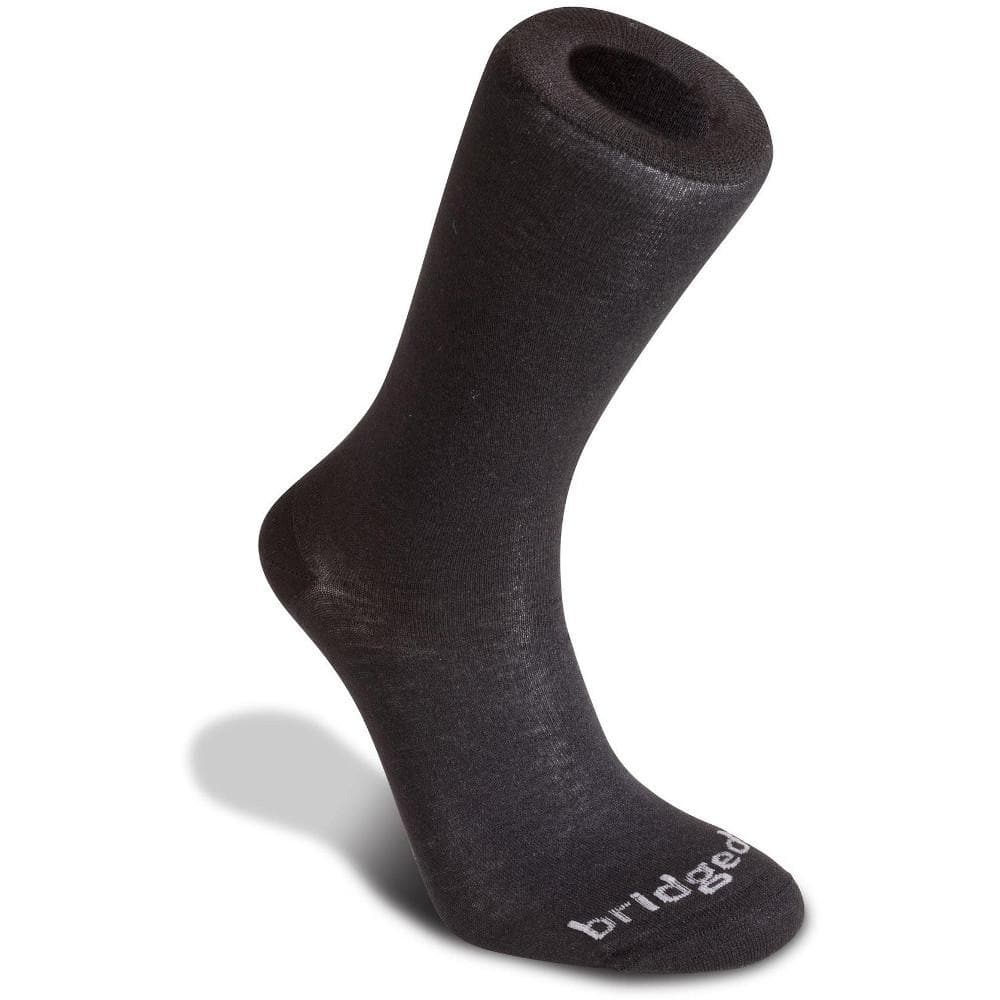 Bridgedale Socks S (EU 36-39) / Black Bridgedale Coolmax Liner  (2-Pack) Unisex