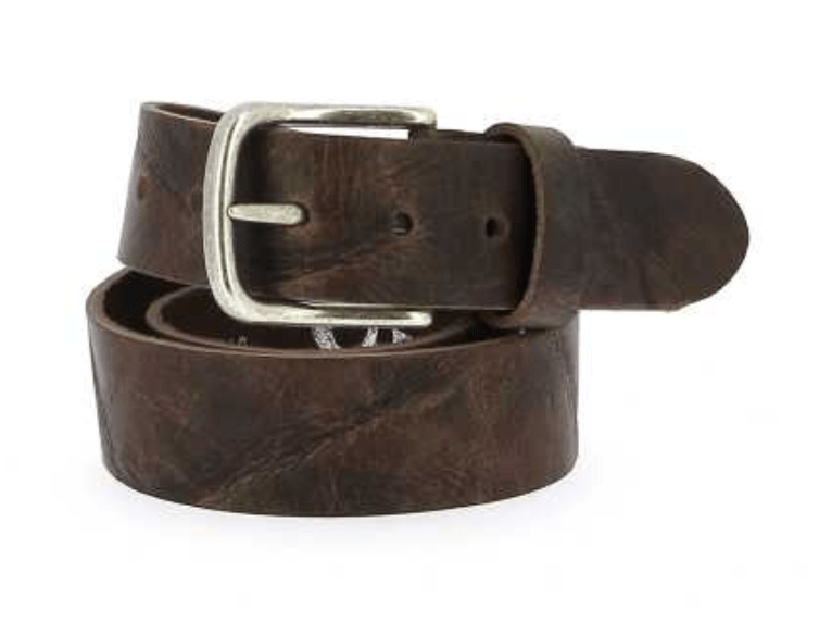 Colman Belt 95 cm / Black Colman Leather Belt Dark Brown