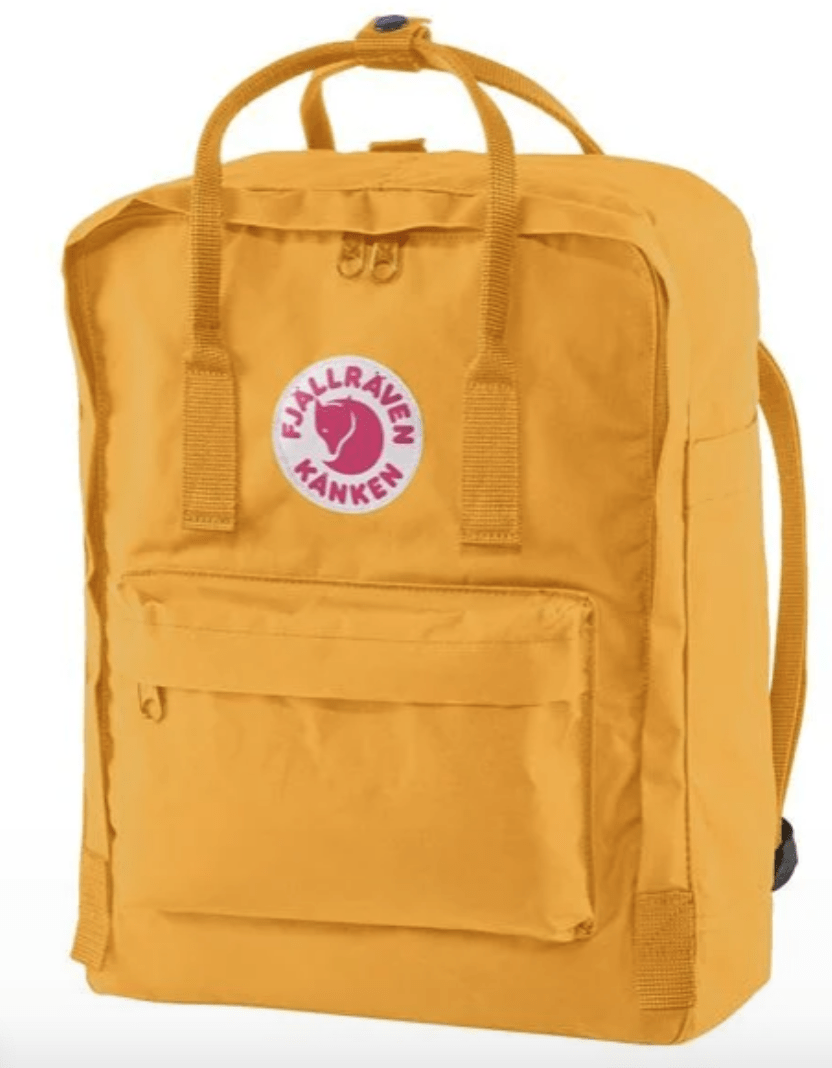 Fjällräven Bag Warm Yellow Fjällräven Kånken