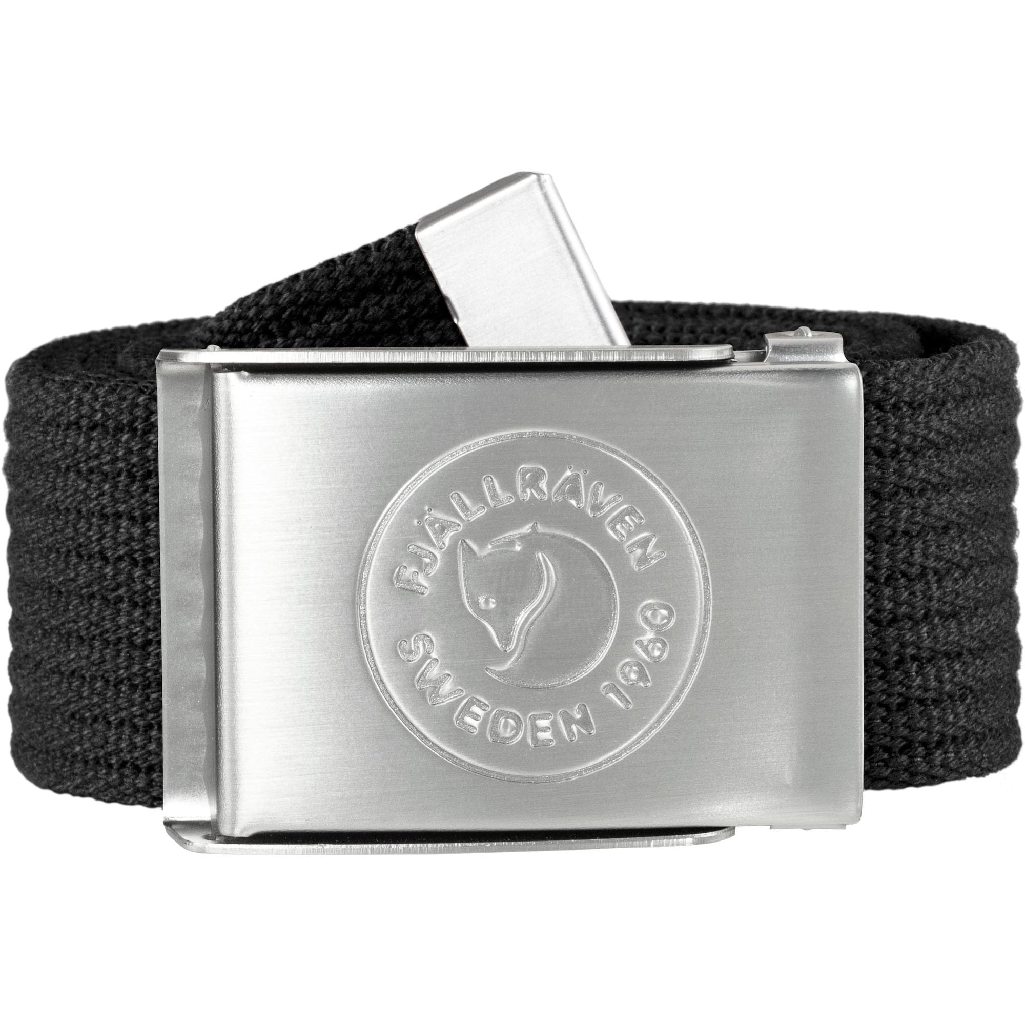 Fjällräven Belt Black Fjällräven 1960 Logo Belt