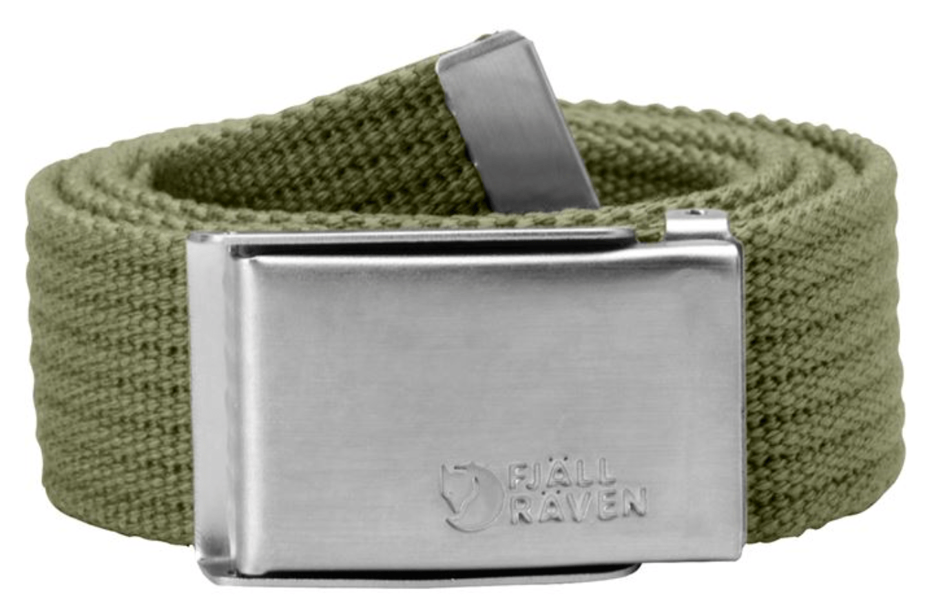 Fjällräven Belt Green Fjällräven Canvas Belt