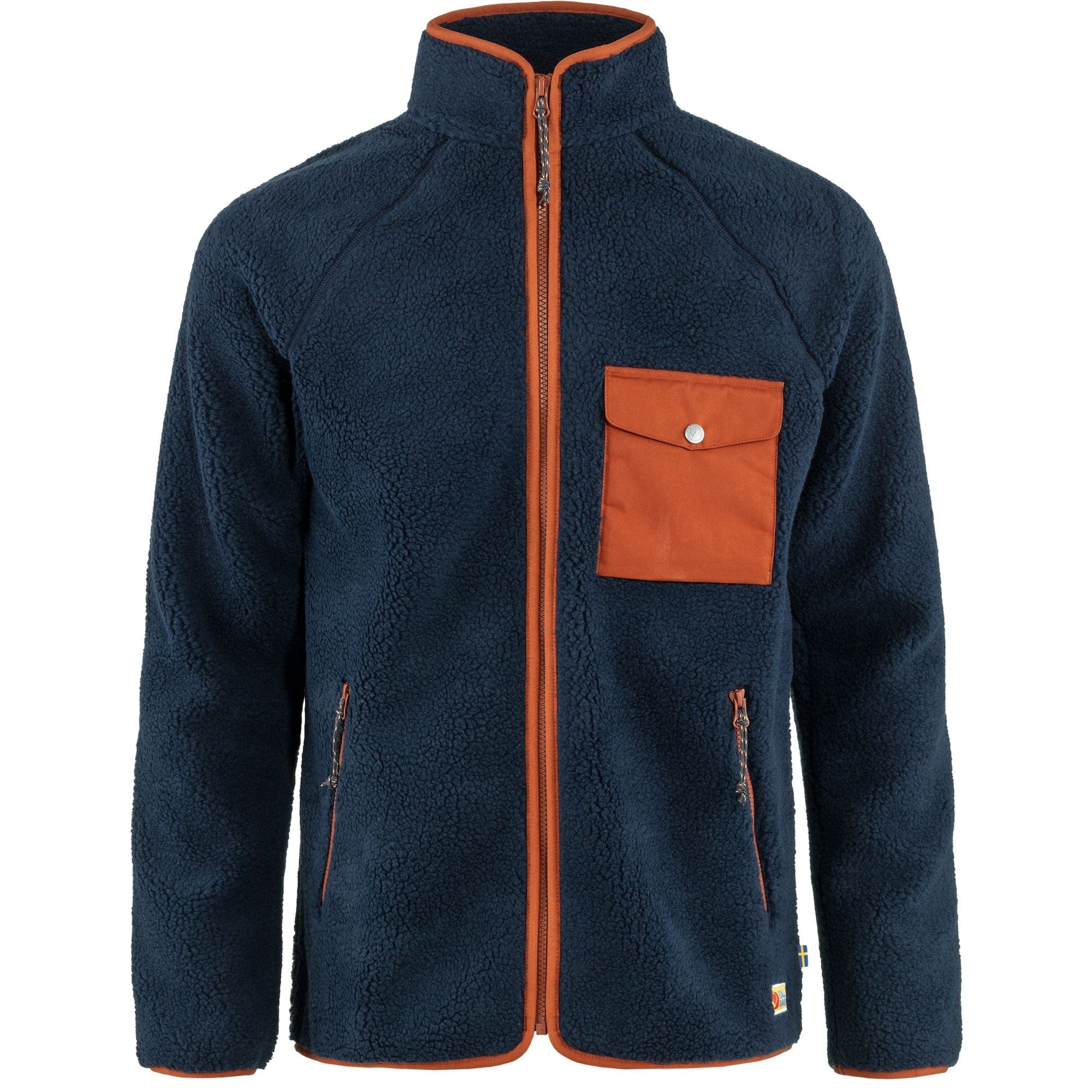 Fjällräven Fleece S / Navy-Autumn Leaf Copy of Fjällräven Vardag Pile Fleece M's