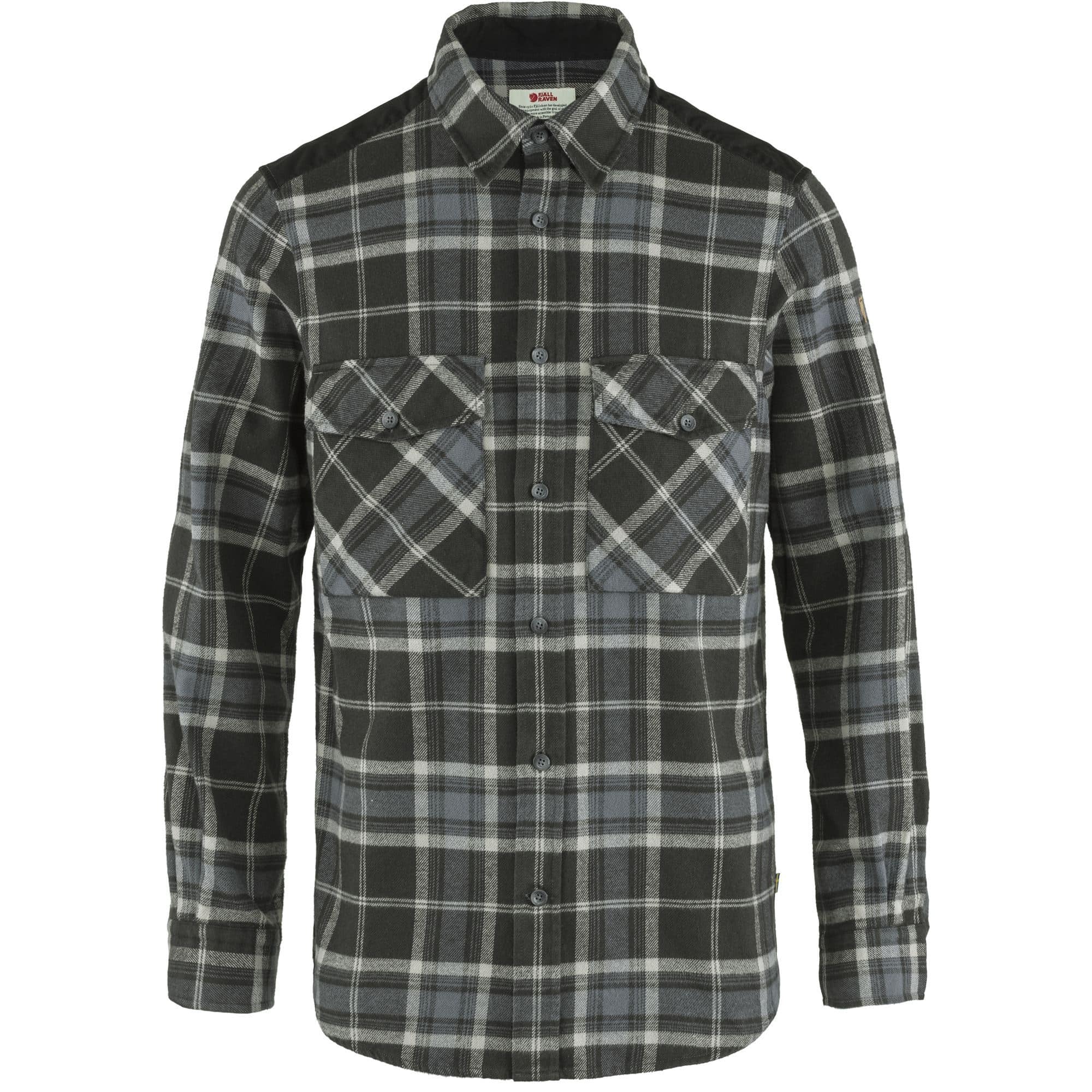 Fjällräven Shirt M / Black-Fog Fjällräven Övik Twill Shirt M's
