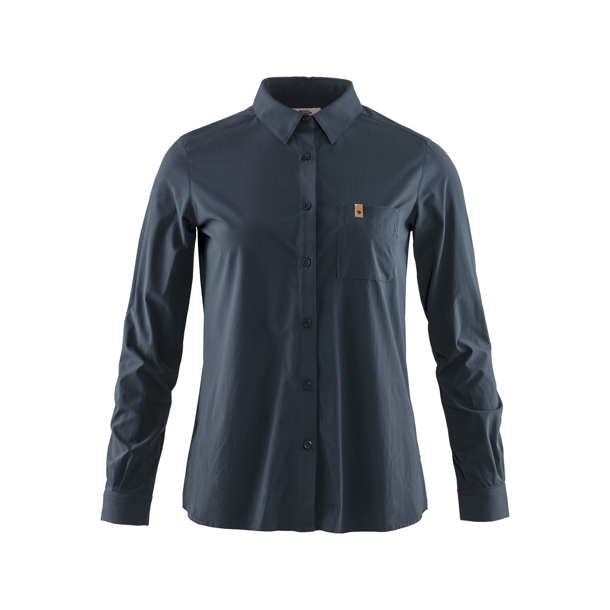 Fjällräven Shirt XL / Navy Fjällräven Övik lite Shirt LS W's