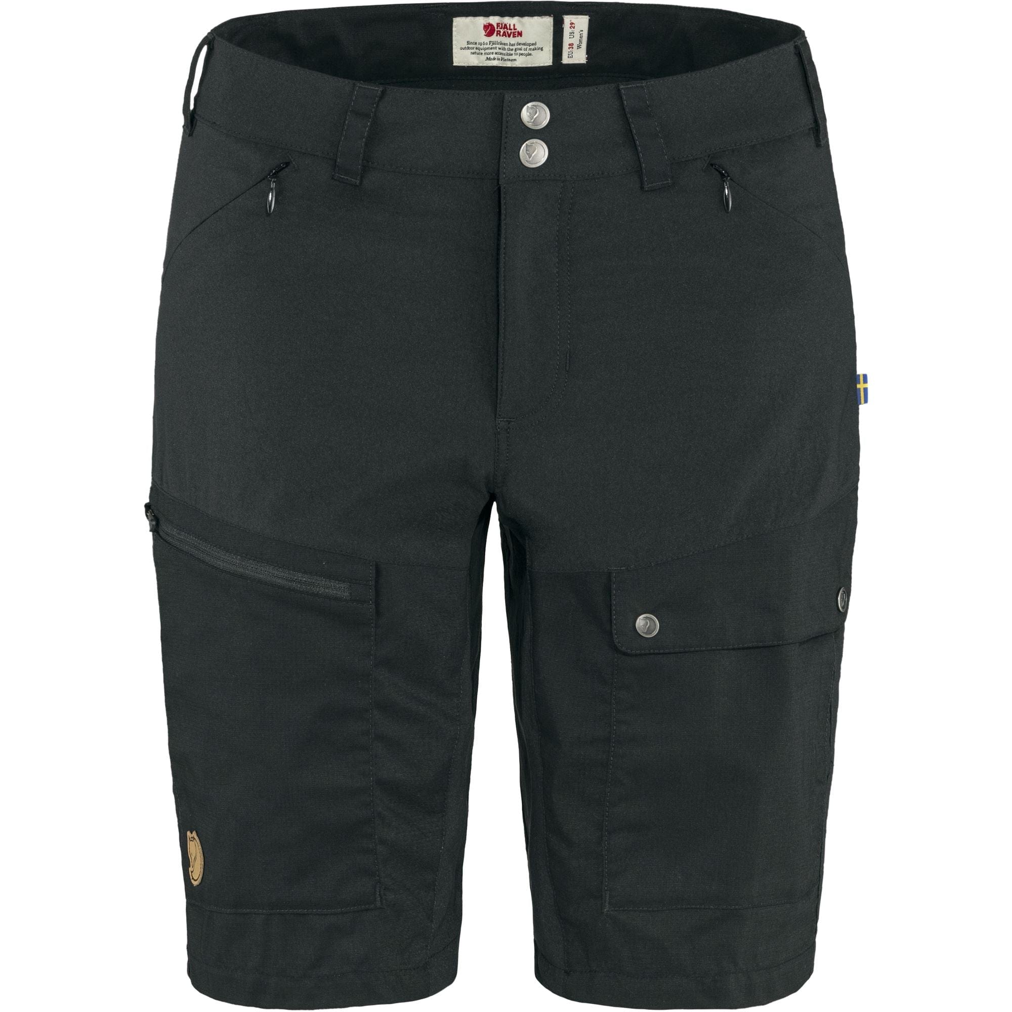 Fjällräven Short 38 EU / Black Fjällräven Abisko Midsummer Shorts W's