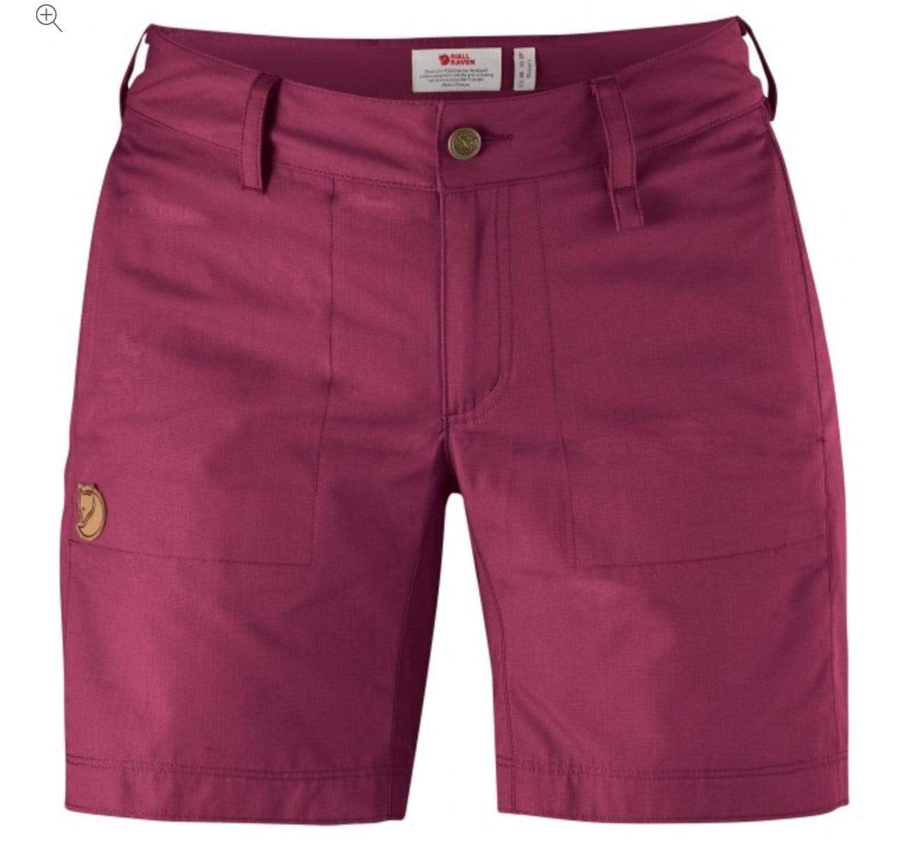 Fjällräven Shorts 36 EU / Plum Fjällräven Abisko Shade Shorts Women