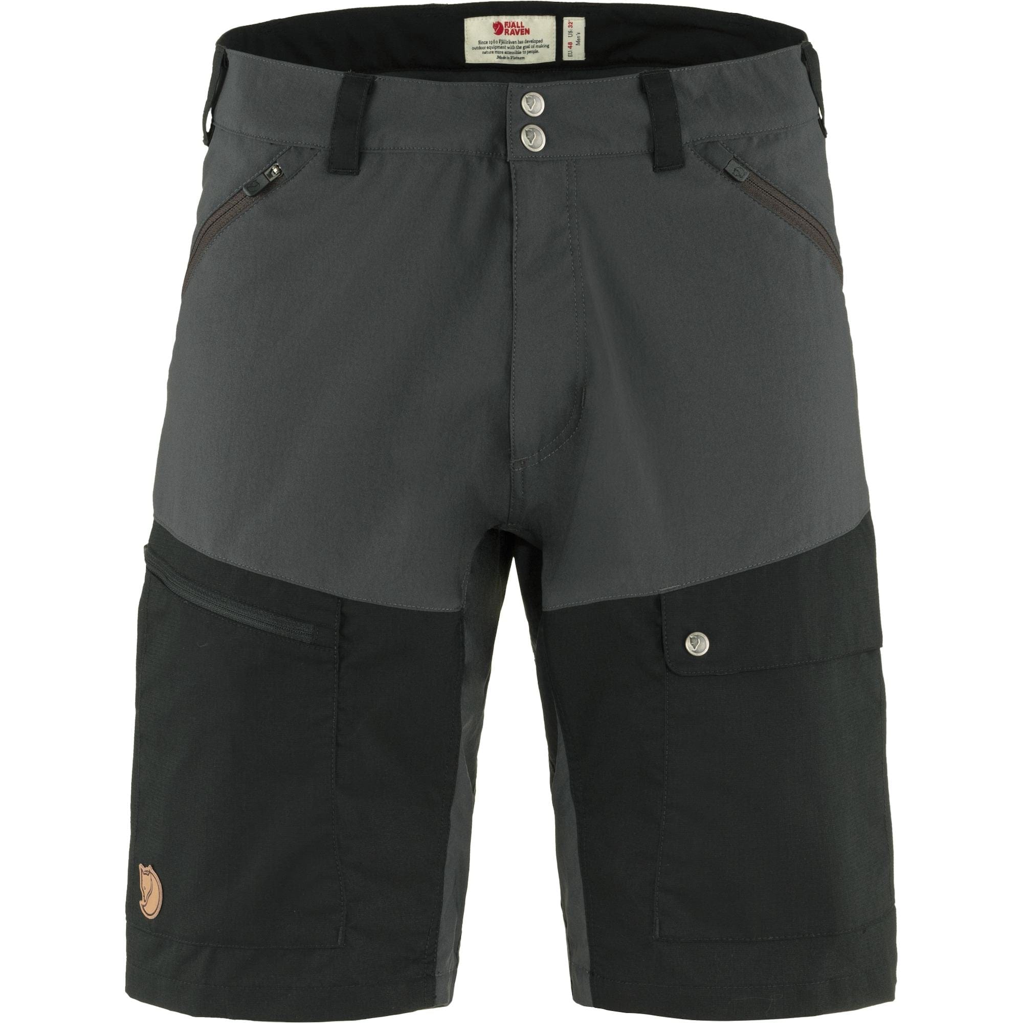 Fjällräven Shorts 46 EU / Dark Grey-Black Fjällräven Abisko Midsummer Shorts M
