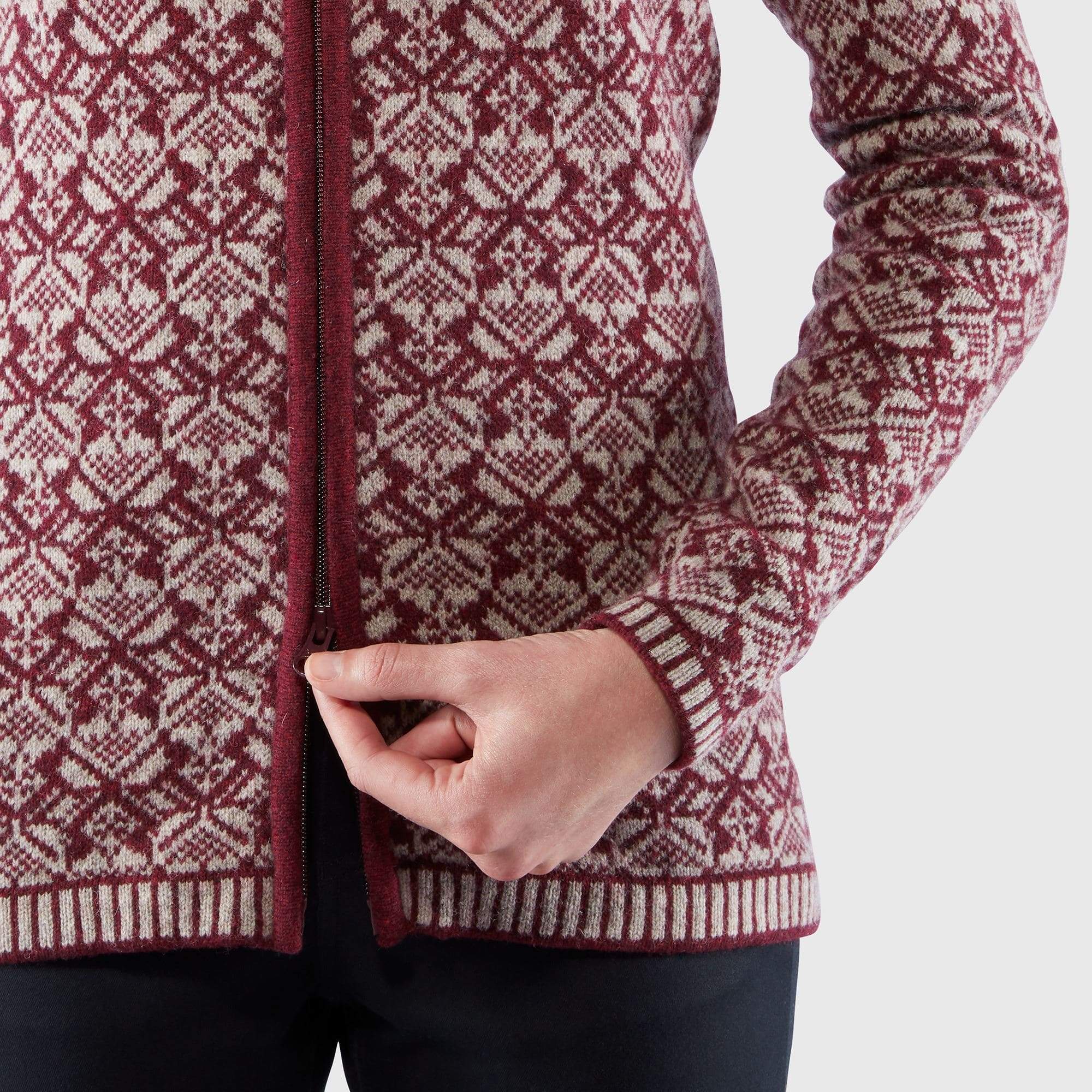 Fjällräven Sweater Fjällräven Snow Cardigan W's