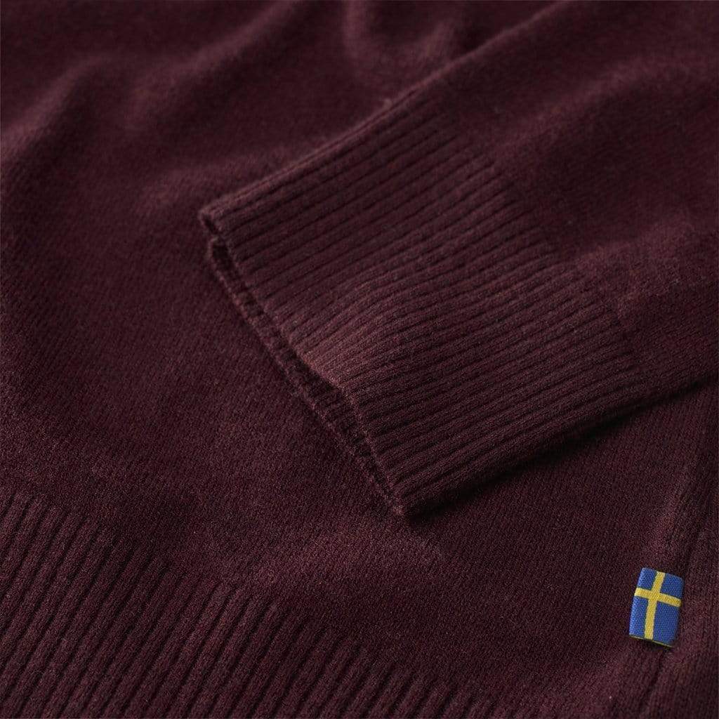 Fjällräven Sweater L / Dark Grey Fjällräven Sörmland V-Neck Sweater W's