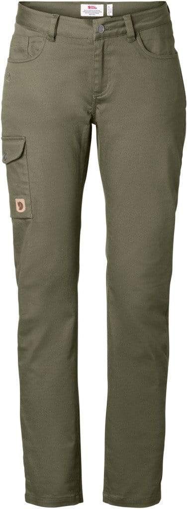 Fjällräven Trousers 34 EU / Laurel Green Fjällräven Greenland Stretch Trousers W's