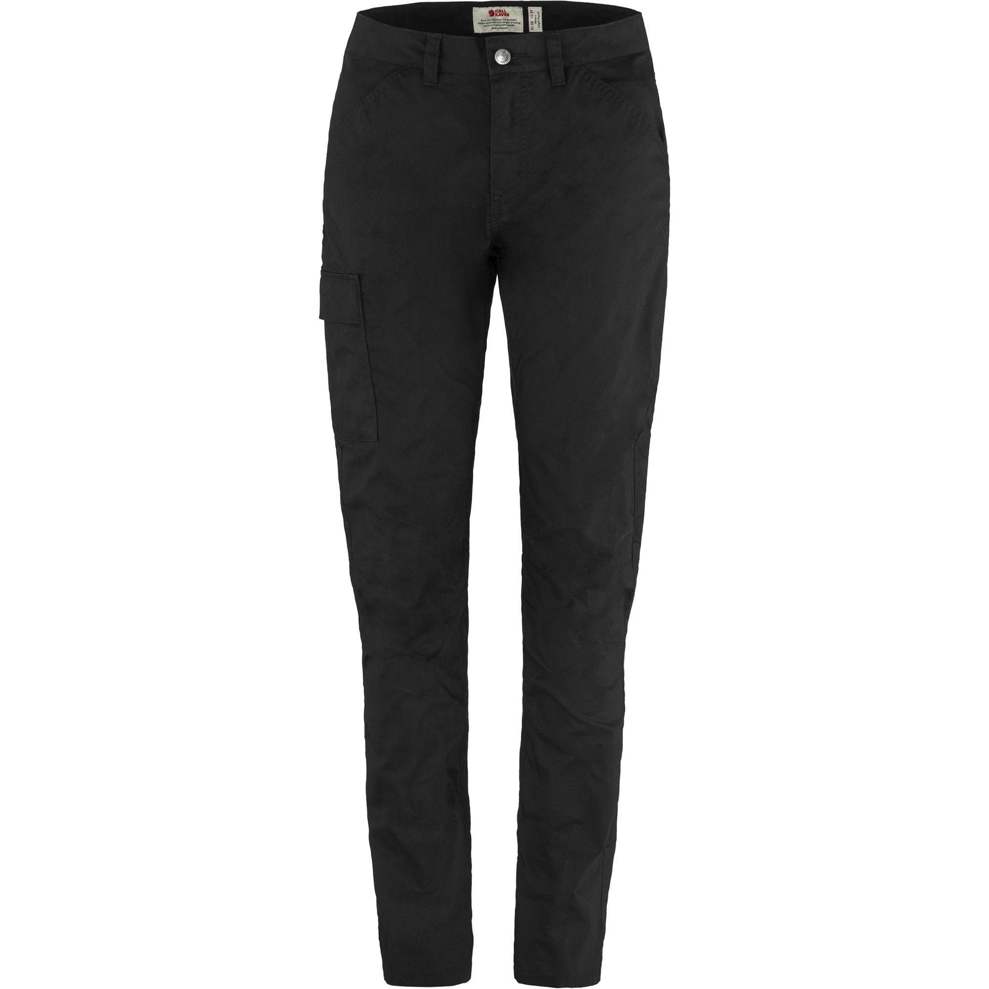 Fjällräven Trousers 38 EU / Black Fjällräven Vardag Lite Trousers W's