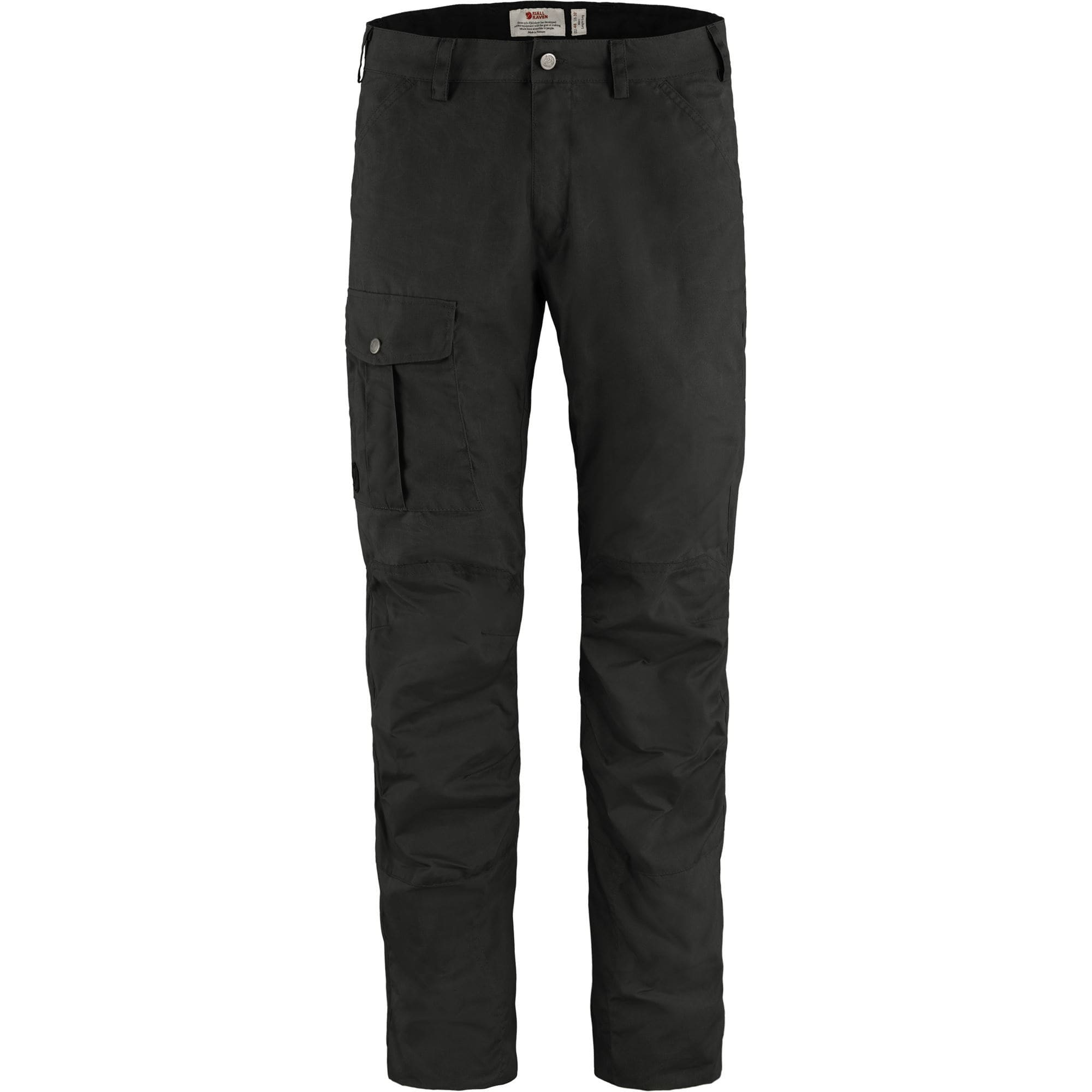 Fjällräven Trousers 46 EU / Black Fjällräven Nils Trousers M's