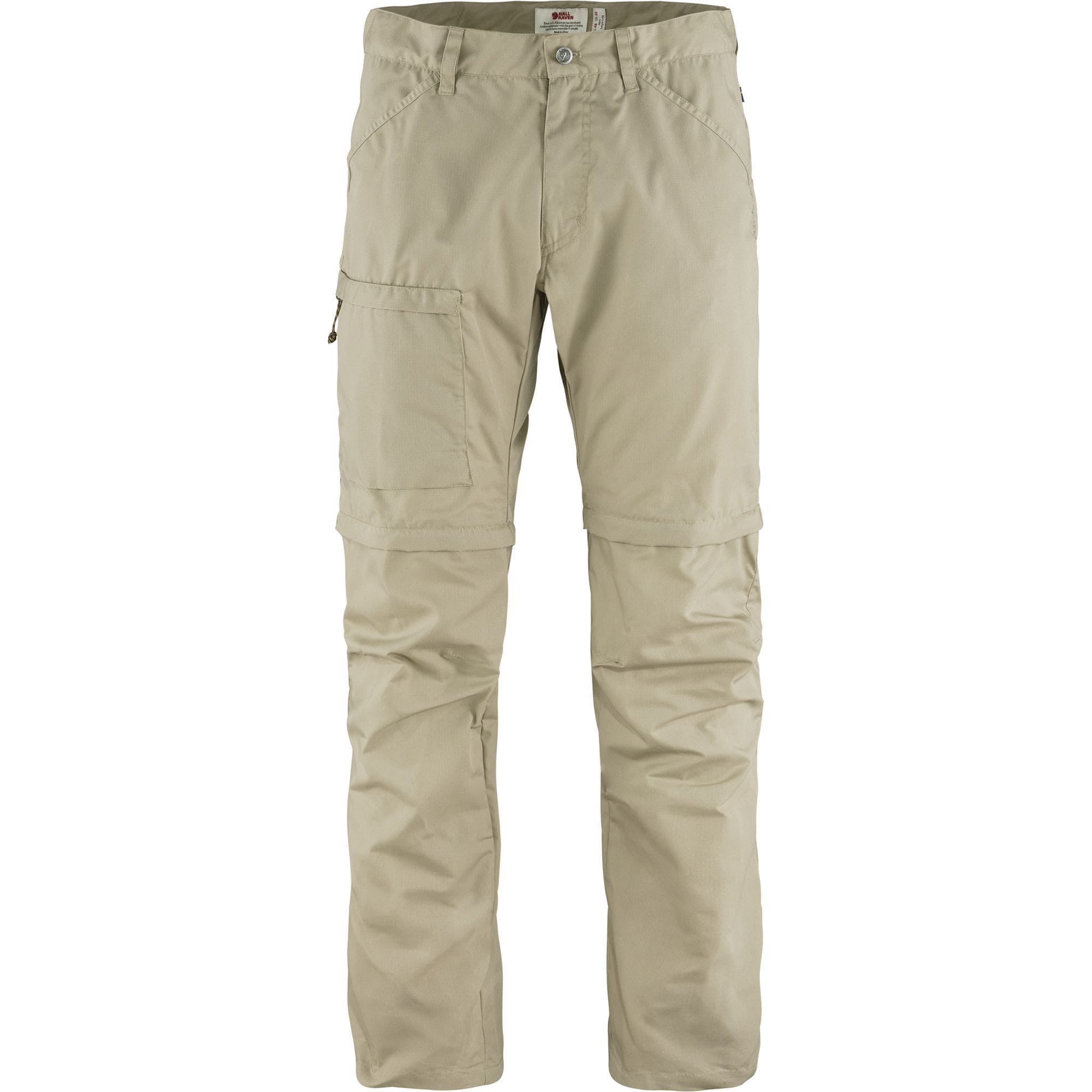 Fjällräven Trousers 48 EU / Sand Stone Fjällräven High Coast Zip-off M's